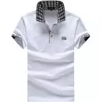 2019U new hugo boss hommess polo tee shirt cotton discount 1957 blanc